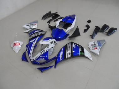Yamaha R1 12-14 Verkleidung - Blau Weiß