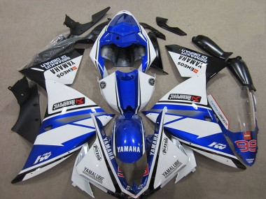 Yamaha R1 12-14 Verkleidungen - Blau Weiß