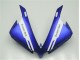 Yamaha R1 12-14 Verkleidungen - Blau Weiß Schwarz