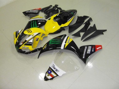Yamaha R1 12-14 Verkleidungen - Gelb Monster
