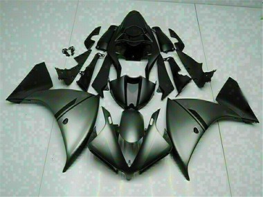 Yamaha R1 12-14 Verkleidungen - Grau Schwarz