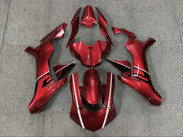Yamaha R1 15-19 Verkleidungen - Rot Schwarz