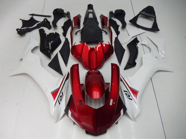 Yamaha R1 15-19 Verkleidungen - Rot Weiß Yamaha R1 15-19 Verkleidungen - Rot Weiß