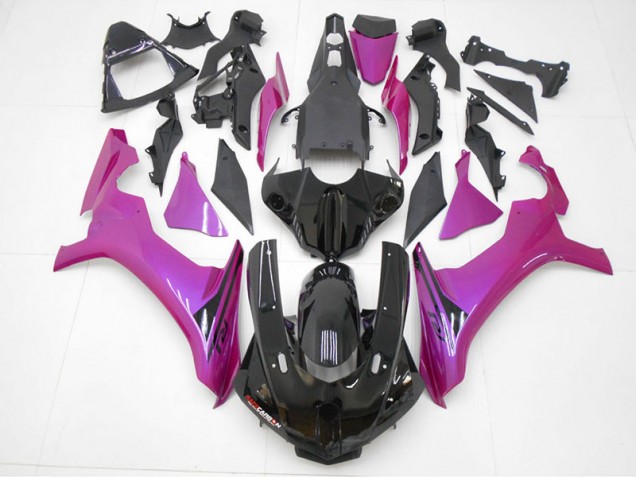 Yamaha R1 15-19 Verkleidungen - Schwarz Lila Rot Yamaha R1 15-19 Verkleidungen - Schwarz Lila Rot