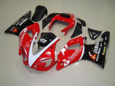 Yamaha R1 98-99 Verkleidungen - Rot Schwarz Weiß