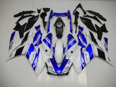 Yamaha R3 15-22 Verkleidungen - Blau Weiß Blau Weiß ENEOS