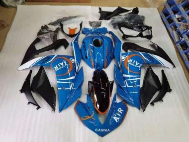 Yamaha R3 15-22 Verkleidungen - Blau und Weiß