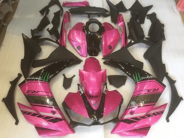 Yamaha R3 15-22 Verkleidungen - Rosa und Schwarz