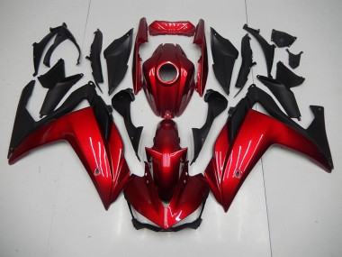 Yamaha R3 15-22 Verkleidungen - Rot Schwarz