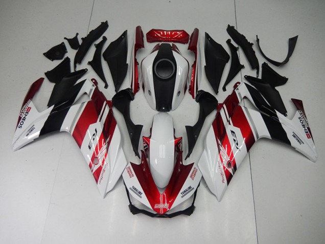 Yamaha R3 15-22 Verkleidungen - Schwarz Rote Weiß Yamaha R3 15-22 Verkleidungen - Schwarz Rote Weiß