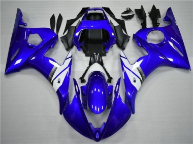 Yamaha R6 03-05 Verkleidung - Blau Weiß