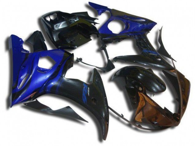 Yamaha R6 03-05 Verkleidungen - Blau Flamme Yamaha R6 03-05 Verkleidungen - Blau Flamme