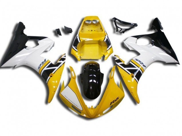 Yamaha R6 03-05 Verkleidungen - Gelb Yamaha R6 03-05 Verkleidungen - Gelb