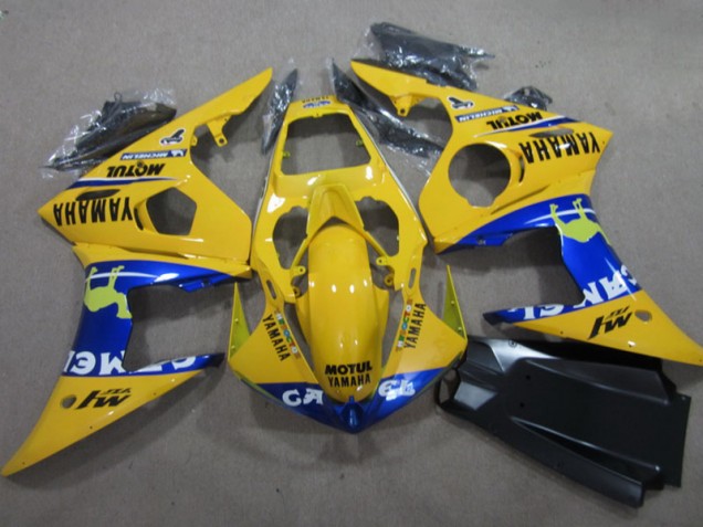 Yamaha R6 03-05 Verkleidungen - Gelb Motul Yamaha R6 03-05 Verkleidungen - Gelb Motul