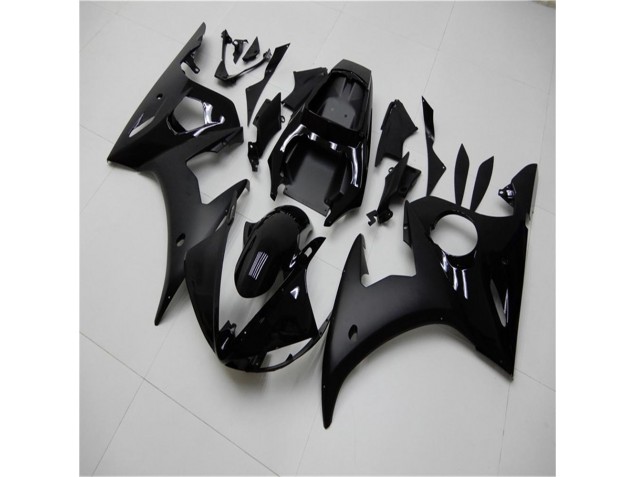 Yamaha R6 03-05 Verkleidungen - Matt schwarz Glänzend Yamaha R6 03-05 Verkleidungen - Matt schwarz Glänzend