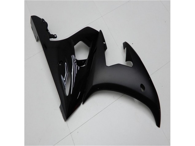 Yamaha R6 03-05 Verkleidungen - Matt schwarz Glänzend Yamaha R6 03-05 Verkleidungen - Matt schwarz Glänzend