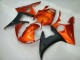 Yamaha R6 03-05 Verkleidungen - Orange Schwarz