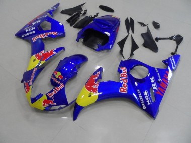 Yamaha R6 03-05 Verkleidungen - Rot Bull