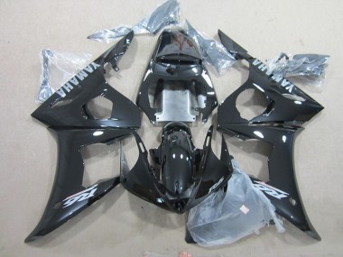 Yamaha R6 03-05 Verkleidungen - Schwarz