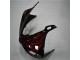 Yamaha R6 03-05 Verkleidungen - Schwarz rote Flamme