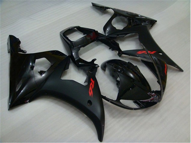 Yamaha R6 03-05 Vollverkleidung - Schwarz