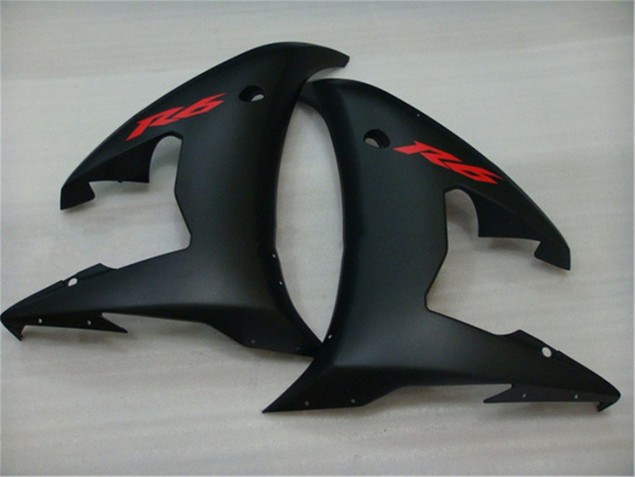 Yamaha R6 03-05 Vollverkleidung - Schwarz