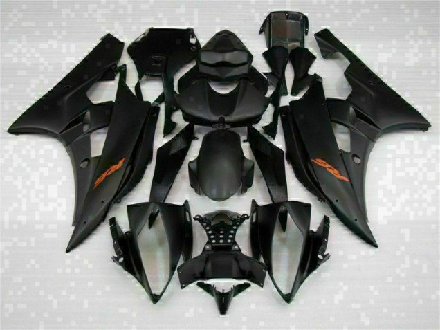 Yamaha R6 06-07 Motorrad Verkleidung - Schwarz Yamaha R6 06-07 Motorrad Verkleidung - Schwarz