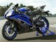 Yamaha R6 06-07 Motorrad Verkleidungen - Blau Schwarz