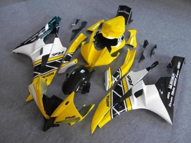 Yamaha R6 06-07 Verkleidung - Gelb Schwarz
