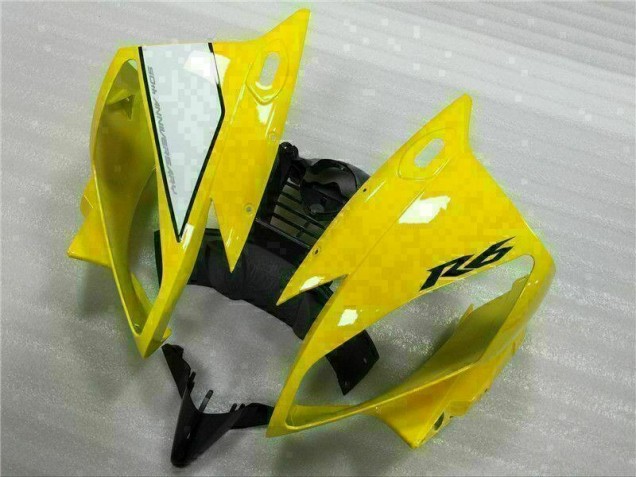 Yamaha R6 06-07 Verkleidung - Gelb Weiß Schwarz Yamaha R6 06-07 Verkleidung - Gelb Weiß Schwarz
