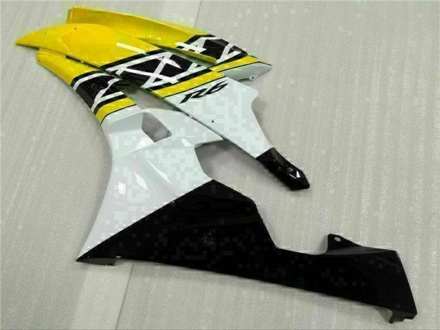 Yamaha R6 06-07 Verkleidung - Gelb Weiß Schwarz Yamaha R6 06-07 Verkleidung - Gelb Weiß Schwarz