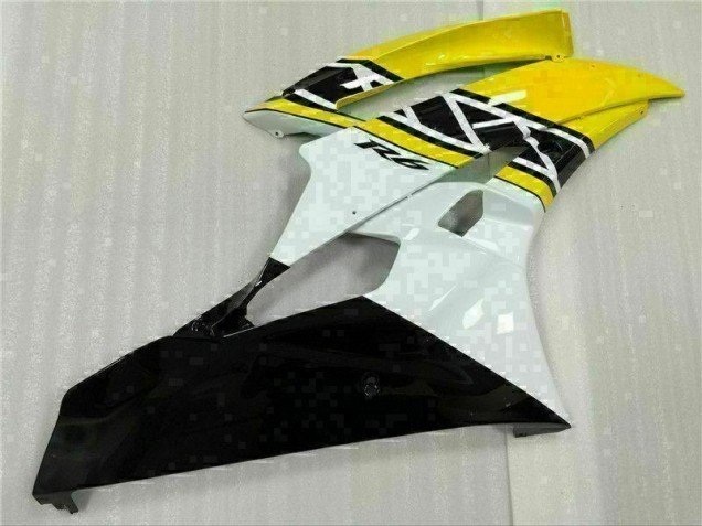 Yamaha R6 06-07 Verkleidung - Gelb Weiß Schwarz Yamaha R6 06-07 Verkleidung - Gelb Weiß Schwarz