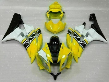 Yamaha R6 06-07 Verkleidung - Gelb Weiß Schwarz