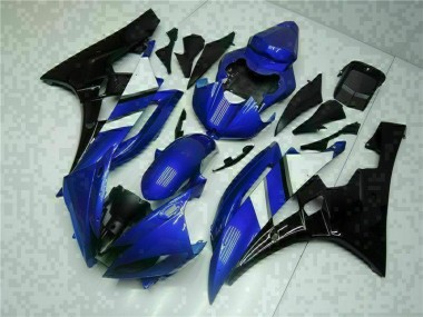 Yamaha R6 06-07 Verkleidung & Plastik - Blau Schwarz