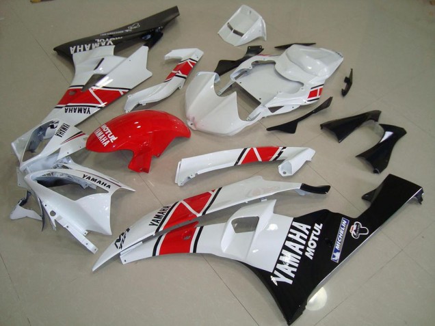 Yamaha R6 06-07 Verkleidung - Rot Weiß Schwarz Yamaha R6 06-07 Verkleidung - Rot Weiß Schwarz