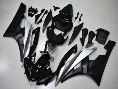 Yamaha R6 06-07 Verkleidung - Silber Schwarz
