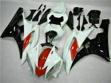 Yamaha R6 06-07 Verkleidung - Weiß