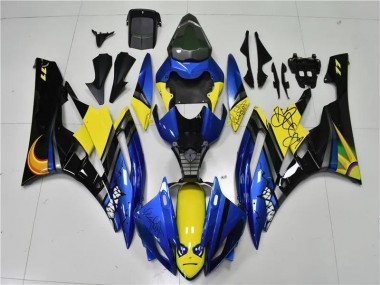 Yamaha R6 06-07 Verkleidungen - Blau Hai