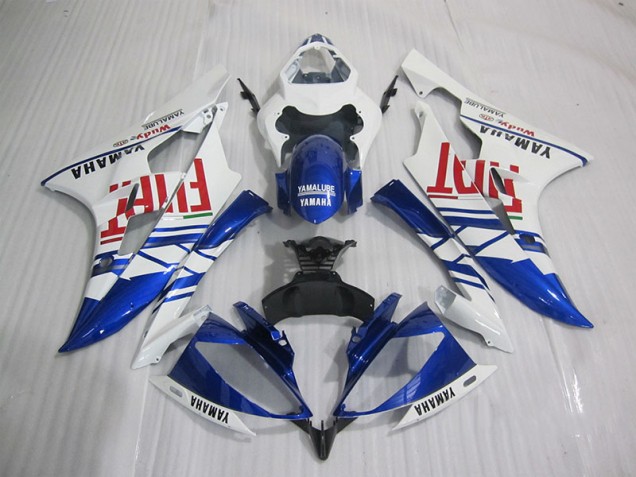 Yamaha R6 06-07 Verkleidungen - Blau Weiß Fiat Yamaha R6 06-07 Verkleidungen - Blau Weiß Fiat