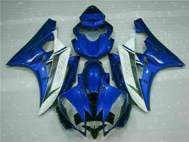 Yamaha R6 06-07 Verkleidungen - Blau Weiß Yamaha R6 06-07 Verkleidungen - Blau Weiß