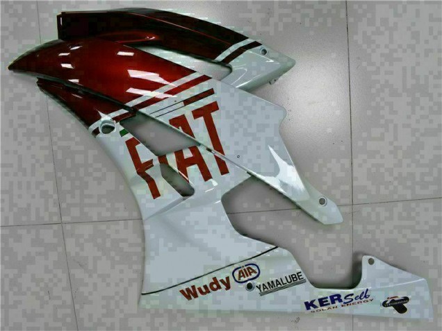 Yamaha R6 06-07 Verkleidungen - Braun Weiß Yamaha R6 06-07 Verkleidungen - Braun Weiß