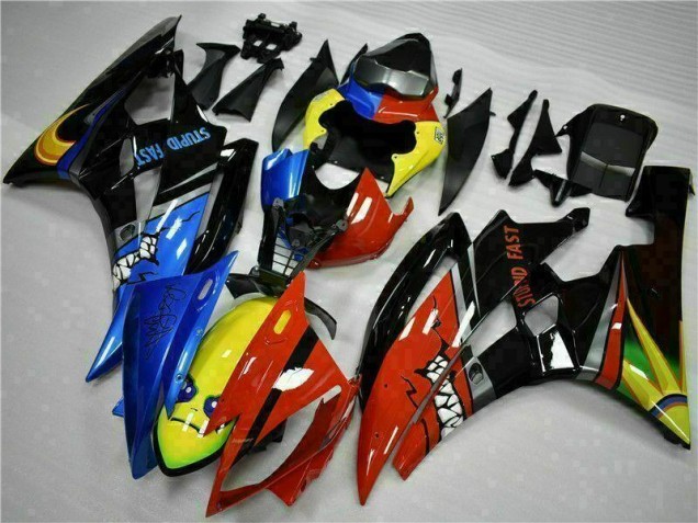 Yamaha R6 06-07 Verkleidungen - Gelb Blau Rot Yamaha R6 06-07 Verkleidungen - Gelb Blau Rot