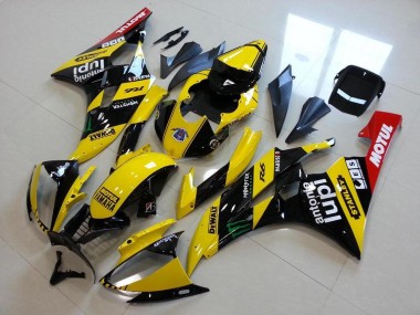 Yamaha R6 06-07 Verkleidungen - Gelb Monster Lupi