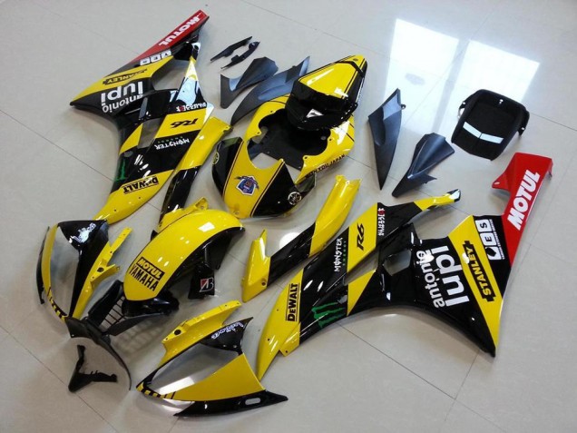 Yamaha R6 06-07 Verkleidungen - Gelb Monster Lupi Yamaha R6 06-07 Verkleidungen - Gelb Monster Lupi