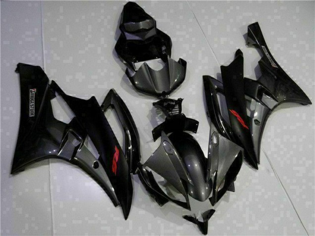 Yamaha R6 06-07 Verkleidungen - Grau Schwarz Yamaha R6 06-07 Verkleidungen - Grau Schwarz