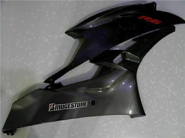 Yamaha R6 06-07 Verkleidungen - Grau Schwarz Yamaha R6 06-07 Verkleidungen - Grau Schwarz