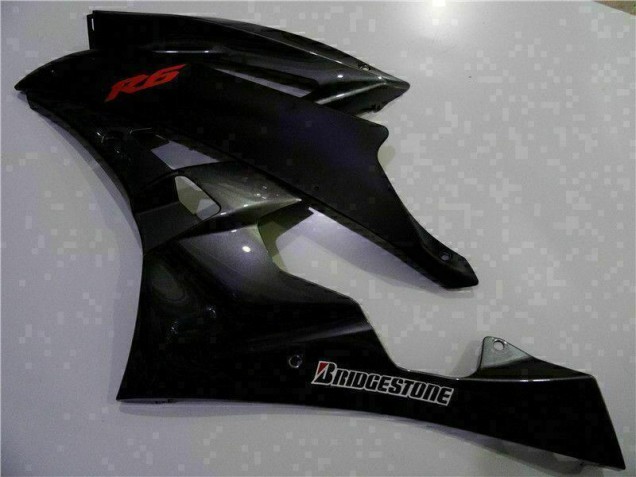 Yamaha R6 06-07 Verkleidungen - Grau Schwarz Yamaha R6 06-07 Verkleidungen - Grau Schwarz
