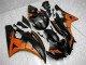 Yamaha R6 06-07 Verkleidungen - Orange Schwarz Yamaha R6 06-07 Verkleidungen - Orange Schwarz