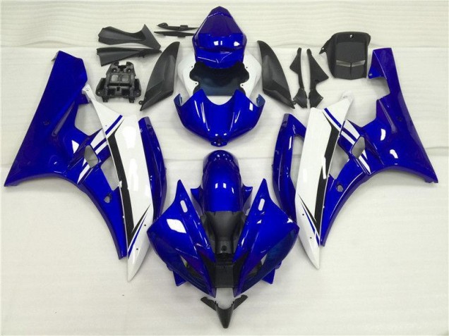 Yamaha R6 06-07 Verkleidungen & Plastik - Blau Weiß Yamaha R6 06-07 Verkleidungen & Plastik - Blau Weiß