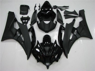 Yamaha R6 06-07 Verkleidungen & Plastik - Schwarz